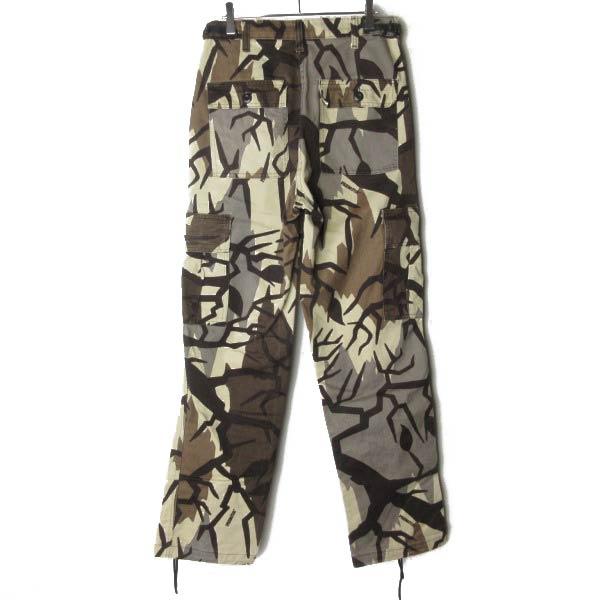 COTTON PAN 1996 Cargo プレデターカモ カーゴパンツ 90s USA製 PREDETOR プレデター カモ カーゴ パンツ S 迷彩 総柄
