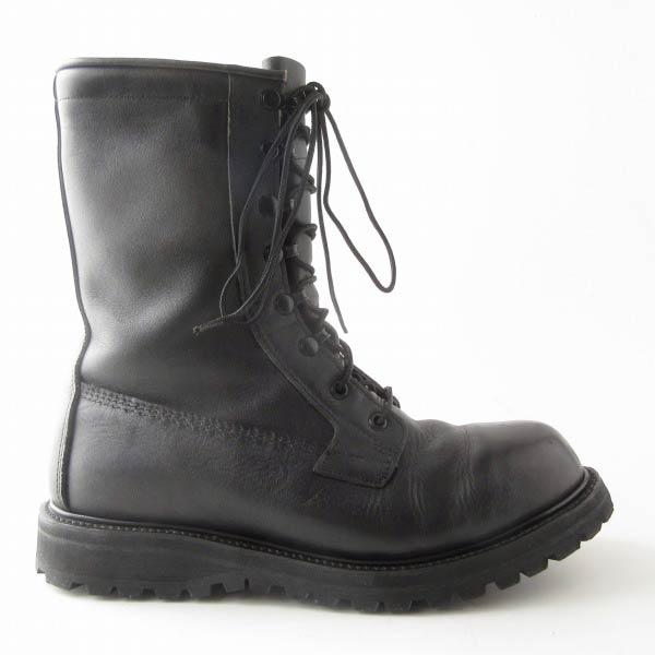 US.ARMY 90s コンバットブーツ　vibramソール 美品 90s USA製 実物 米軍 寒冷地向け コンバットブーツ 黒 26.5cm