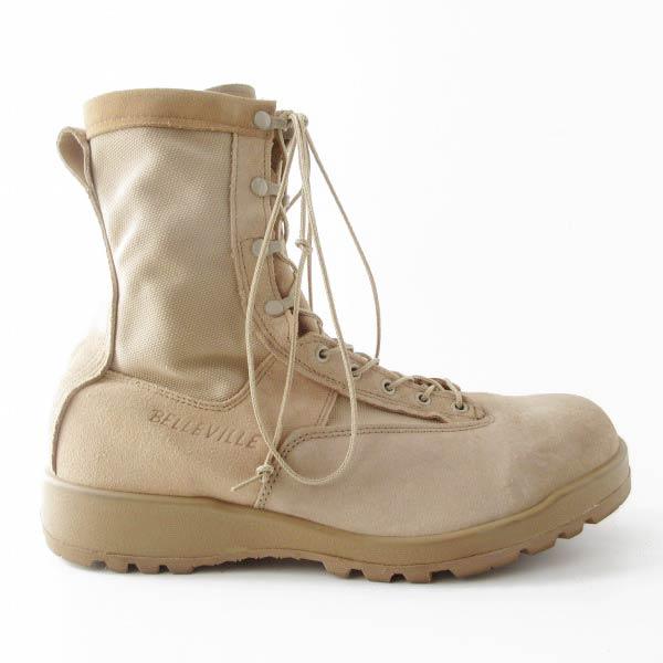 美品 USA製 BELLEVILLE 米軍 レザー×ゴアテックス コンバット ブーツ