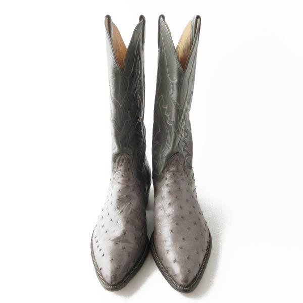 USA製 NOCONA ノコナ オーストリッチ ウエスタン ブーツ 11D 29cm 