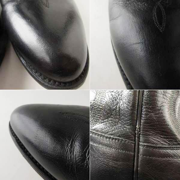 DAN POST ウエスタン ブーツ 黒 10D 28cm ダンポスト ブラック