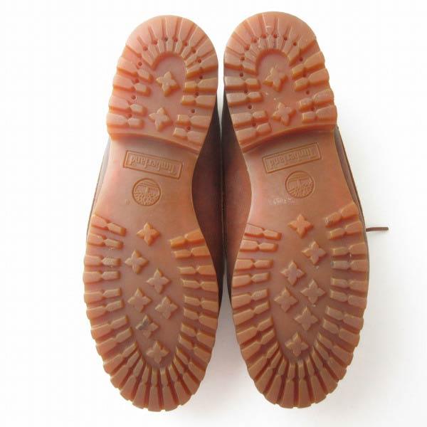 USA製 Timberland ティンバーランド 3EYE モカシン 10W 幅広28cm 茶系