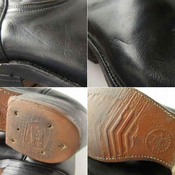 黒タグ USA製 Tony Lama トニーラマ ウエスタンブーツ 30cm 黒