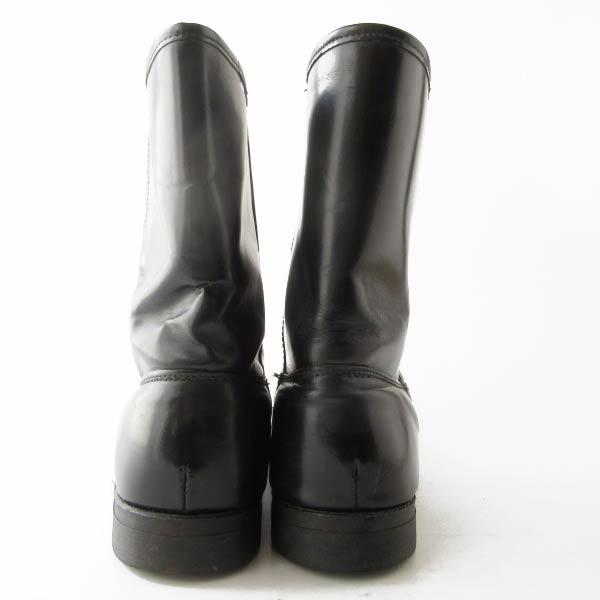 70s USA製 SEARS ペコスブーツ 黒 9.5EE 幅広27.5cm ブラック シアーズ 