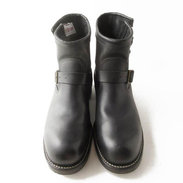 希少 09年製 USA製 チペワ ショートエンジニアブーツ 27872 8EE USA製 Chippewa チペワ 27872 スチールトゥ ショート エンジニア
