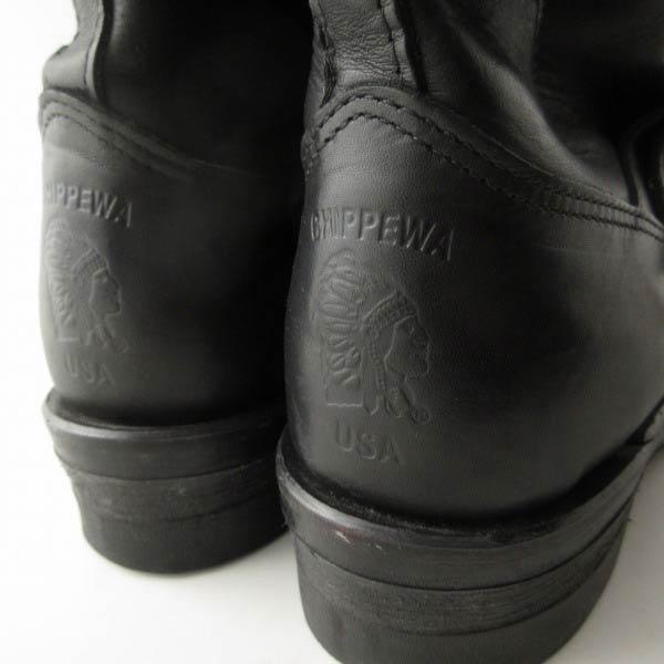 USA製 Chippewa チペワ 27872 スチールトゥ ショート エンジニア