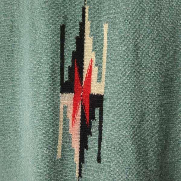 60s USA製 ORTEGA'S オルテガ チマヨ ベスト 42 グリーン系 赤タグ XL