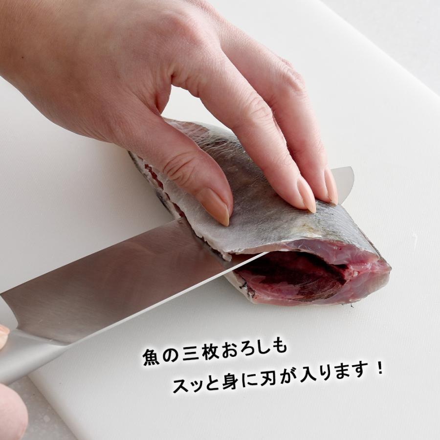 三徳包丁 日本製 包丁 ステンレス 猫 万能包丁 燕三条 包丁 永切れ王 和包丁 TV放映 切れる 三徳庖丁 庖丁 ほうちょう ナイフ 永切れ包丁 切れ味 調理器具 | STYLENEO | 07