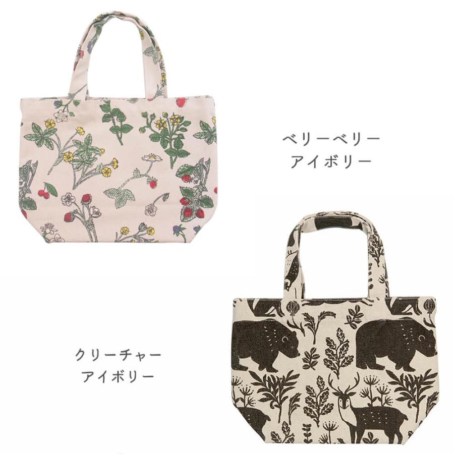 ミニトート バッグ おしゃれ かわいい 人気 レディース 動物 お弁当バッグ 遠足 こども くま いちご フラワー くじら かばん ランチバッグ 布 ファスナーなし |  | 04