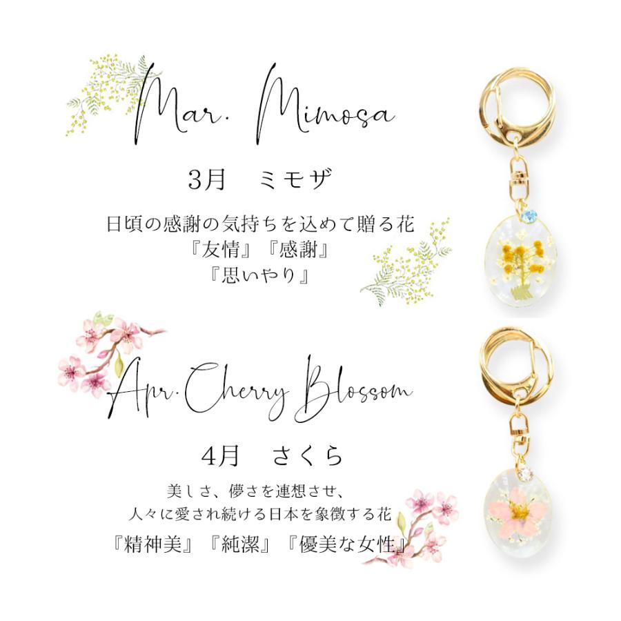キーホルダー 誕生花 敬老の日 誕プレ フラワーメッセージ ドライフラワー レジン プチギフト ギフト 日本製 誕生日 プレゼント ラッピング 彼女 Ft0008 ハッピーストア 通販 Yahoo ショッピング