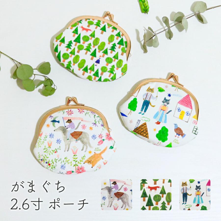 がま口 財布 小銭入れ ポーチ コスメ 化粧 口金 猫 可愛い かわいい お洒落 リップ ケース 入れ 親子 帆布 アクセサリー 小物 送料無料 ホワイトデー Hg0003 ハッピーストア 通販 Yahoo ショッピング