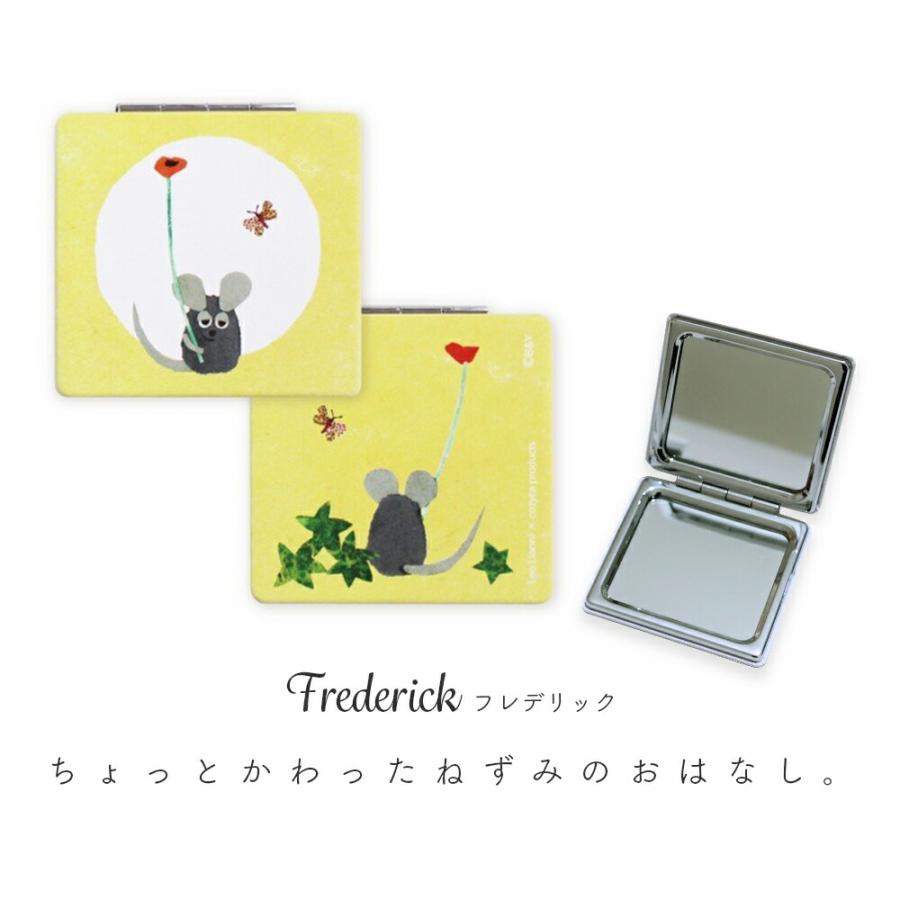 ただいま在庫なし コンパクトミラー［すずらんとハリネズミ］水彩