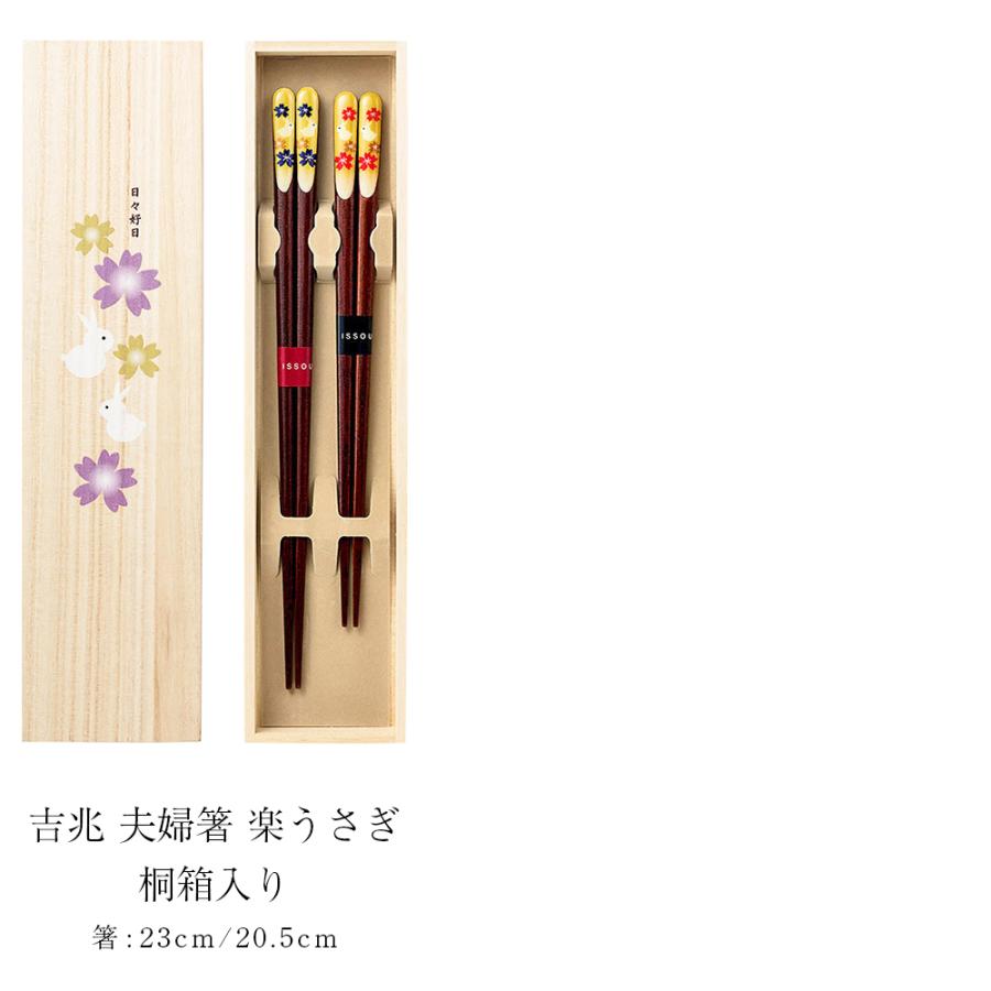 箸 セット 箸置き 無地 モダン 内祝い 日本製 天然木 桐箱入り 高級 漆 おしゃれ 夫婦 ペア 贈り物 ギフト プレゼント 木の箸 家族 お祝い 塗 お祝い 敬老の日 | STYLENEO | 08