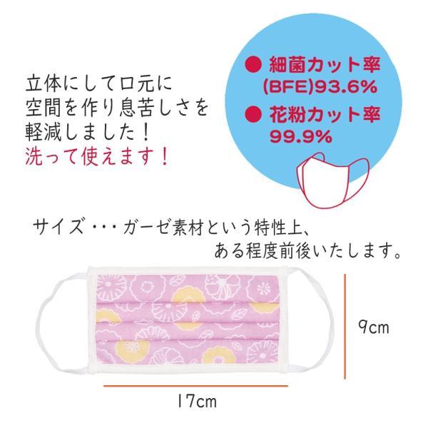マスク ガーゼ プリーツ 洗える 女性用 花粉 カット率99.9% 立体 京都 くろちく 和柄 花粉 花粉対策 黄砂 インフル対策 ウイルス対策 テレワーク リモートワーク |  | 01