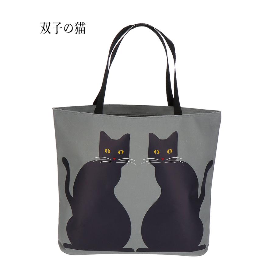 マルチ トートバッグ エコバック おしゃれ 大容量 犬 猫 絵心経 般若心