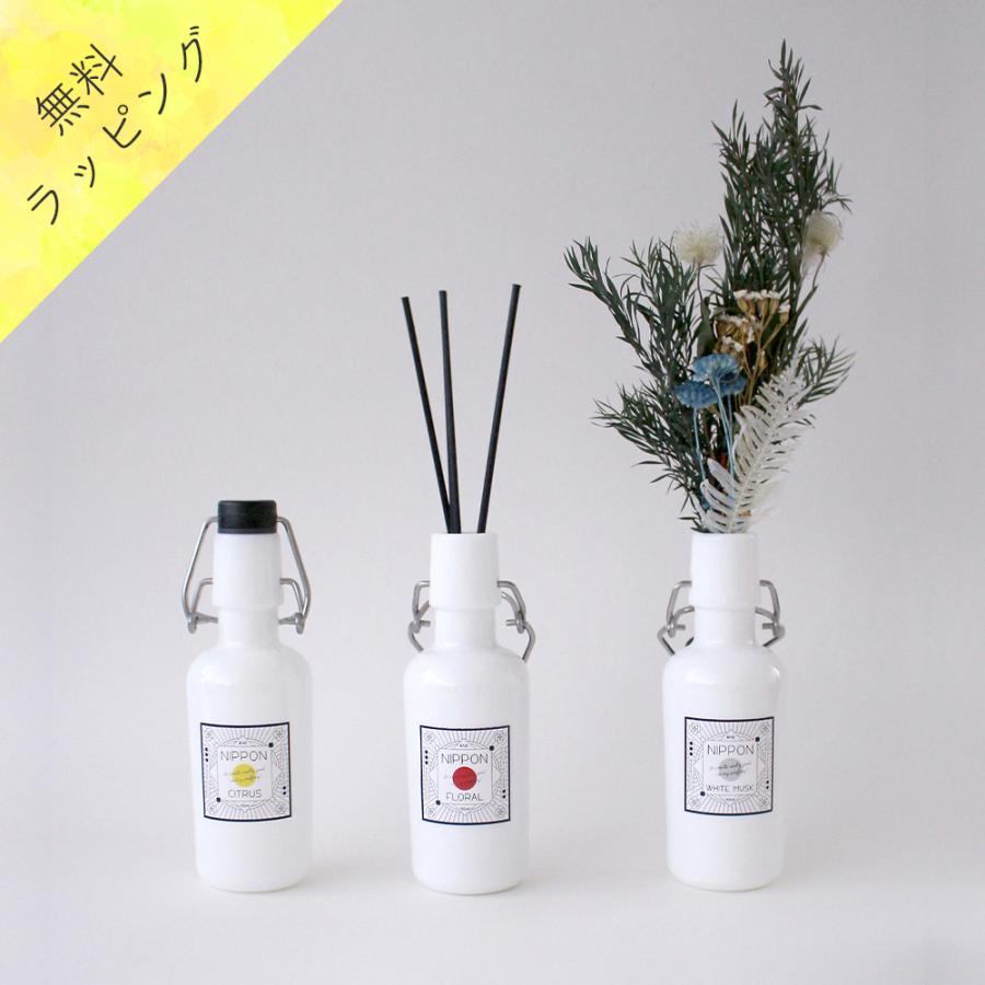 アロマ ディフューザー スティック 水を使わない 卓上 ガラス かわいい おしゃれ ギフト プレゼント ホワイトムスク シトラス 日本製 Ne0012 ハッピーストア 通販 Yahoo ショッピング
