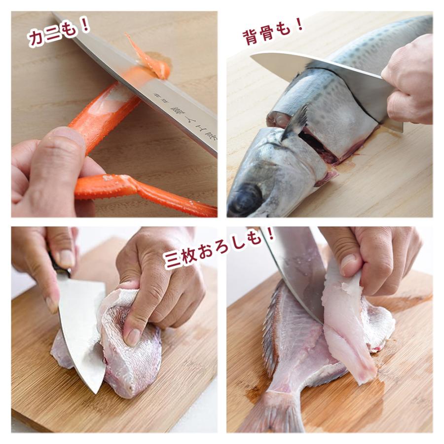 包丁 出刃包丁 16cm 日本製 燕三条製造 魚 特選職人工房 専用箱入れ キッチン ほうちょう ステンレス製 魚 調理 料理 キッチン用品 | STYLENEO | 09