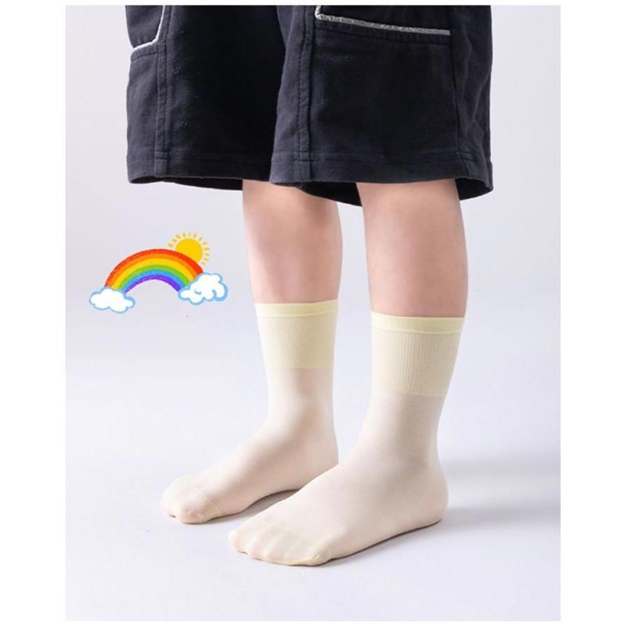 女の子 10足セット ソックス スニーカー丈 クルーソックス 子供 キッズ 男の子 吸汗性 透け感 メッシュ 伸縮性 靴下 可愛い 春夏 靴下 薄手 |  | 16