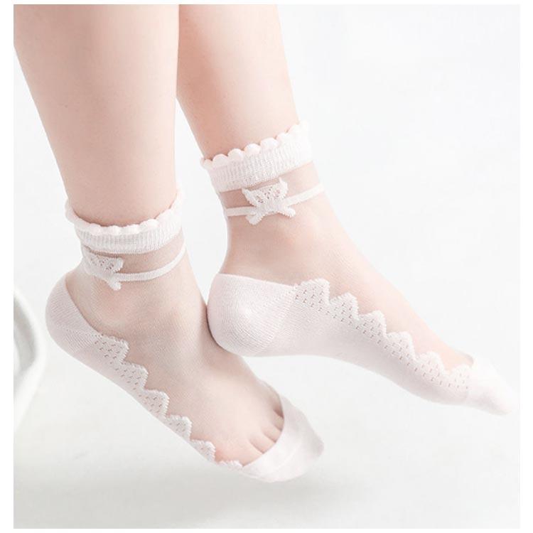 女の子 春夏 キッズ ショートソックス 子供 ソックス 夏 子供 メッシュ 涼しい 5足セット 透け感 薄手 おしゃれ 靴下 通気性 伸縮性 かわいい |  | 13