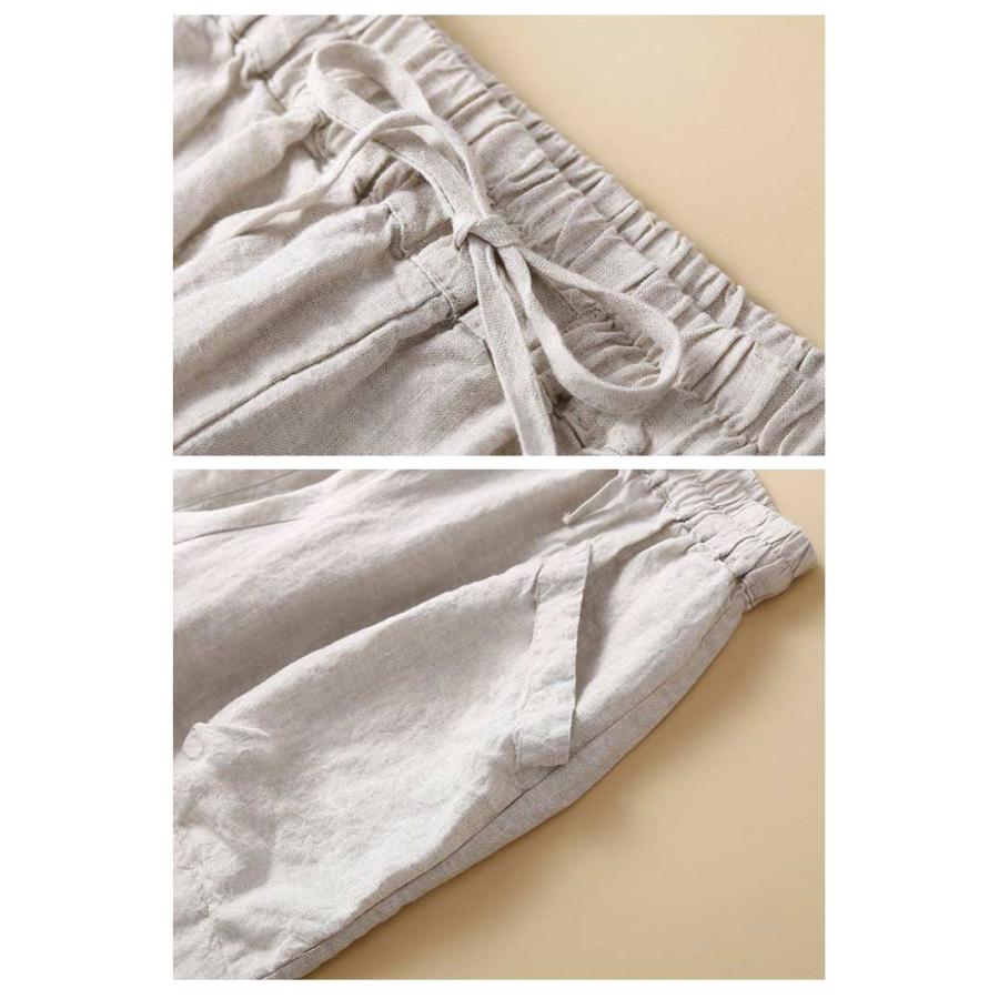 レディース バルーンパンツ 綿麻パンツ 夏 夏 夏 パンツ ゆったり きれいめ パンツ 9分丈 レディース 九分丈 コクーンパンツ きれいめ レディー |  | 14