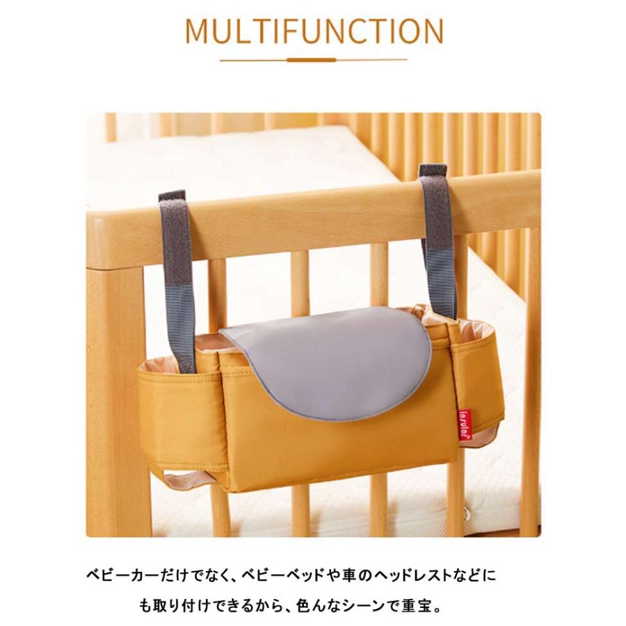 収納 ベビーカー 軽量 送料無料 ベビーカーバック ベビーカーアクセサリー 送料無料 おむつポーチ ベビーカーグッズ バギーバッグ 吊り下げ ボトル収 |  | 12