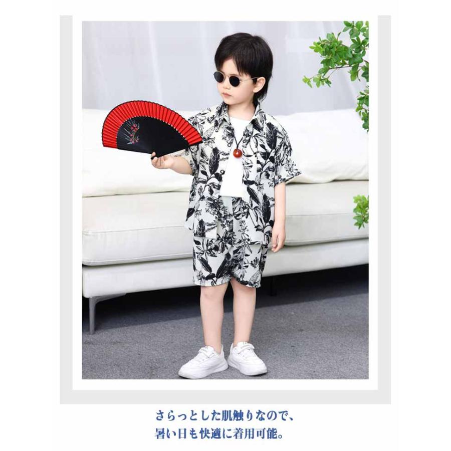 ショートパンツ キッズ 春夏 男の子 女の子 子供服 総柄 ジュニア 子ども キッズ ハーフパンツ 上下セット 旅行 セットアップ ベビー服 2点セッ |  | 09
