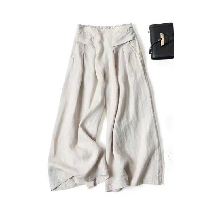 ガウチョパンツ レディース パンツ パンツ ワイドパンツ ゆったり スカンツ ガウチョ 夏 体型カバー ボトムス 速乾 大きいサイズ 九分丈パンツ キ |  | 02