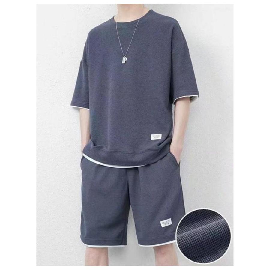 メンズ 短パン 大きいサイズ セットアップ 夏服 ジャージ 夏 Tシャツ