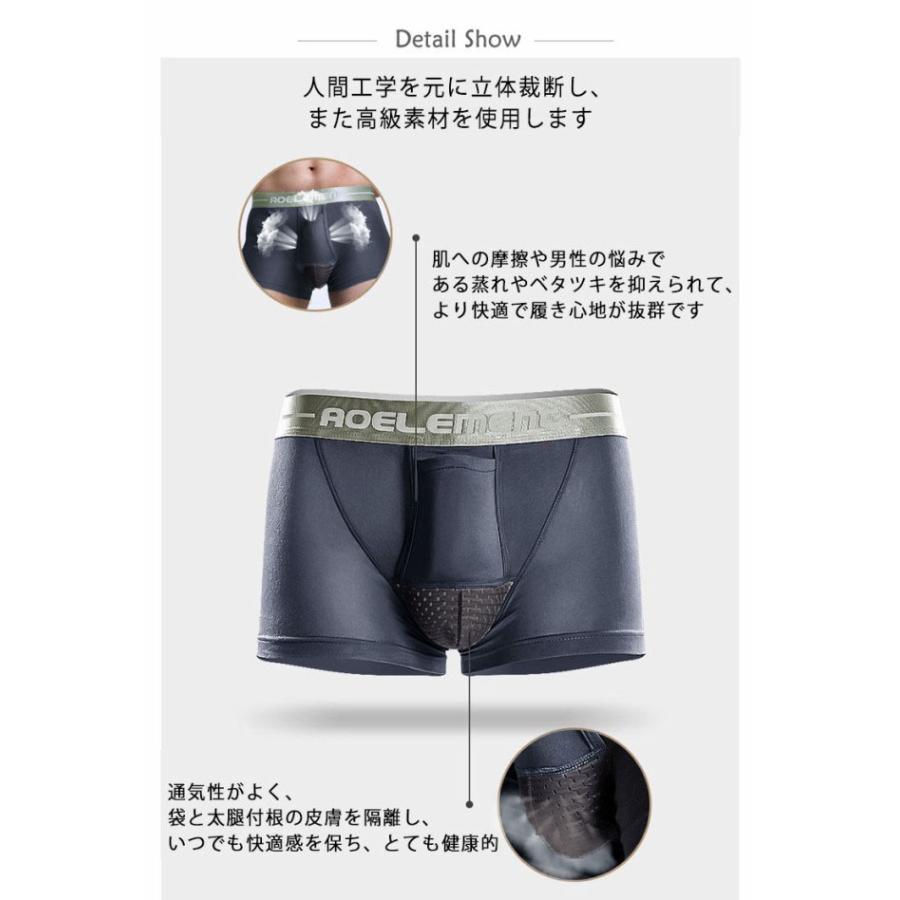 アンダーウェア ボクサーパンツ 上向き パンツ 下着 下向き ショーツ