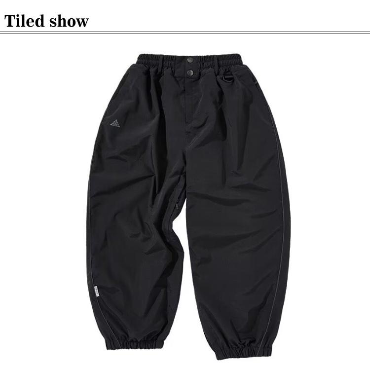 スキーパンツ スノーボードウェア 防水 春 防風 薄手 メンズ 秋 カーゴ