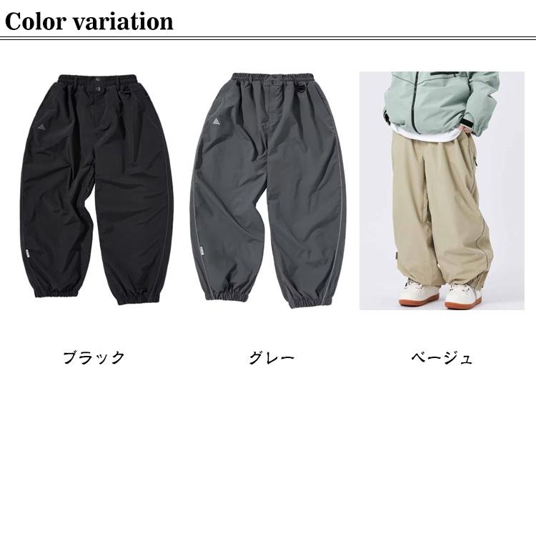 スキーパンツ スノーボードウェア 防水 春 防風 薄手 メンズ 秋 カーゴ