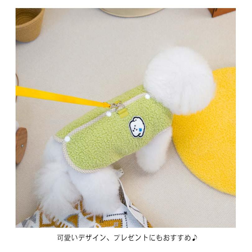 スナップボタン ペットウエア 冬服 犬 あったか 犬服 トップス 秋冬