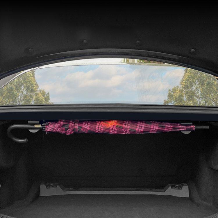 車用傘入れ 折りたたみ傘/長傘適用 傘ホルダー フック 傘収納 接着便利 家庭用 車用傘ホルダー 2点入 |  | 02