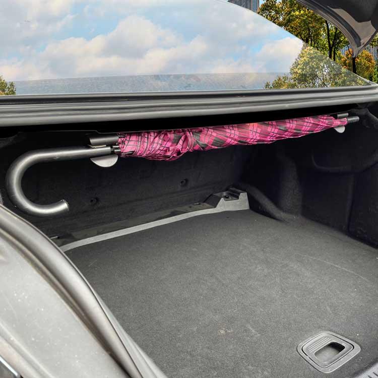 車用傘入れ 折りたたみ傘/長傘適用 傘ホルダー フック 傘収納 接着便利 家庭用 車用傘ホルダー 2点入 |  | 04