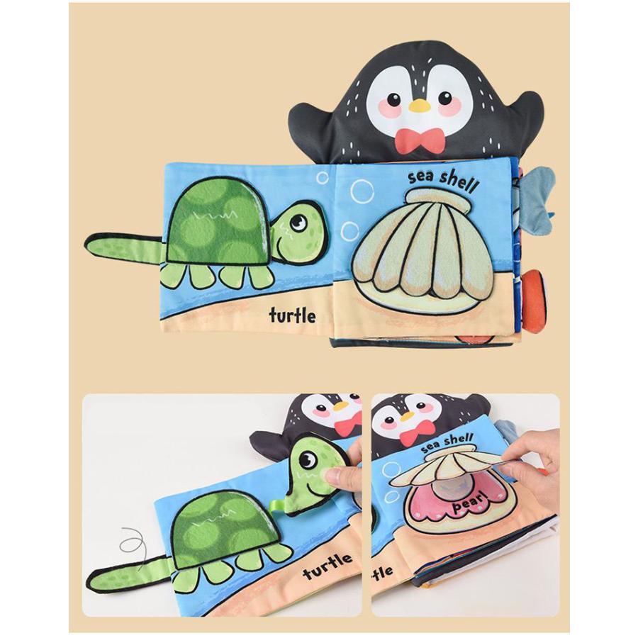 布絵本 しかけ絵本 仕掛け絵本 ぬいぐるみ アニマル 動物 ソフトブック トイ 絵本 知育玩具 洗濯 洗える 1歳 ベビー 赤ちゃん 男の子 女の子 |  | 20