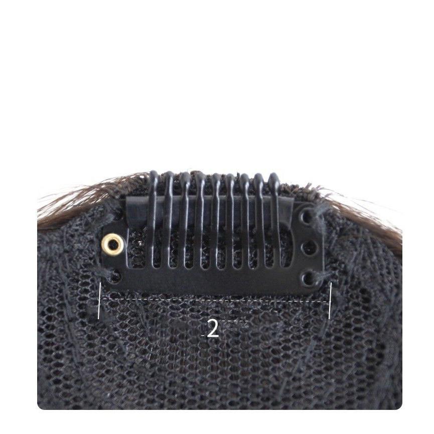 送料無料 前髪ウィッグ 自然 前髪 ウィッグ 部分 部分ウィッグ ポイントウィッグ つけ毛 付け毛 エクステ かつら フルバング 厚め 自然 部分ウィ |  | 12