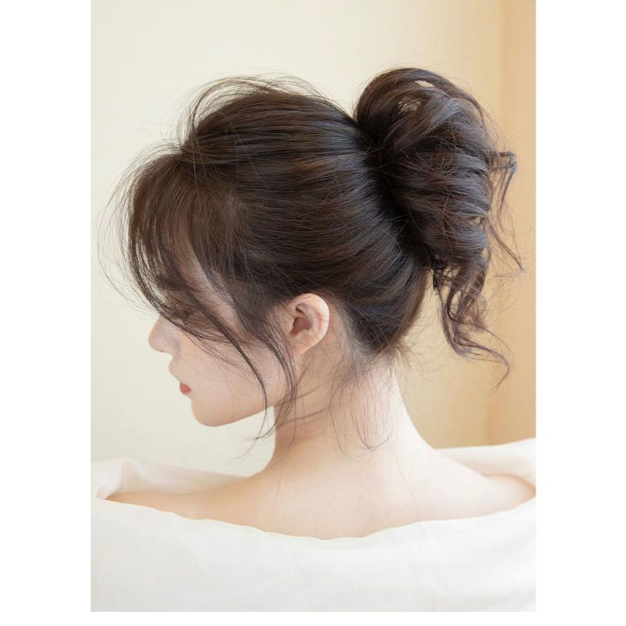 ウィッグ エクステ シュシュ お団子 ウイッグ お団子ウィッグ ヘアゴム エクステ メッシュ シュシュウィッグ ポニーテール つけ毛 夏祭り 花火大会 |  | 05