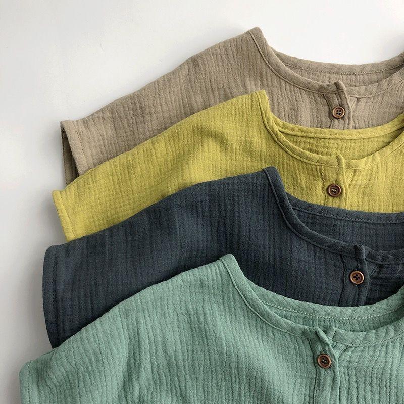 送料無料 ベビーロンパース サロペット インナー ロンパース 70-100cm 女の子 男の子 オシャレ キッズ ベビー 半袖 綿麻 リネン コットン |  | 07