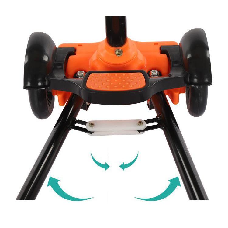 送料無料 キックボード 子供 4輪 光るホイール 音楽 キックスケーター 子供用 キックスクーター 左右独立 ブレーキ付 高さ調節 安全設計 かわいい |  | 08