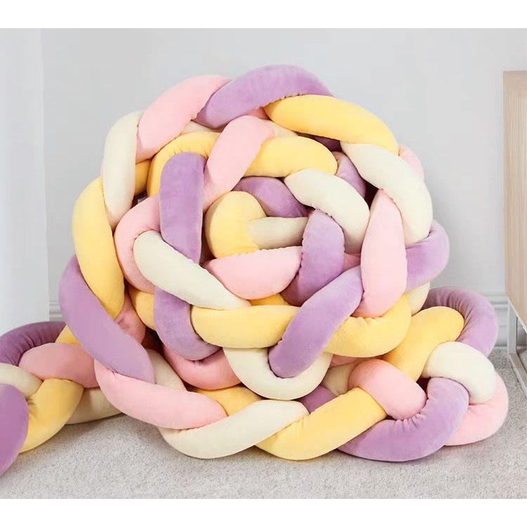 送料無料 ベッドガード ベビーガードクッション 取り外し 持ち運びに便利 出産祝い 赤ちゃん 北欧 サイドガード 転落防止 ベッドバンパー 寝返り防止 |  | 15