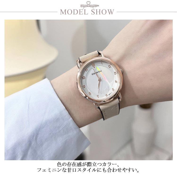 腕時計 安い 女性用 ベルト シェル文字盤?おしゃれ 薄型 合成