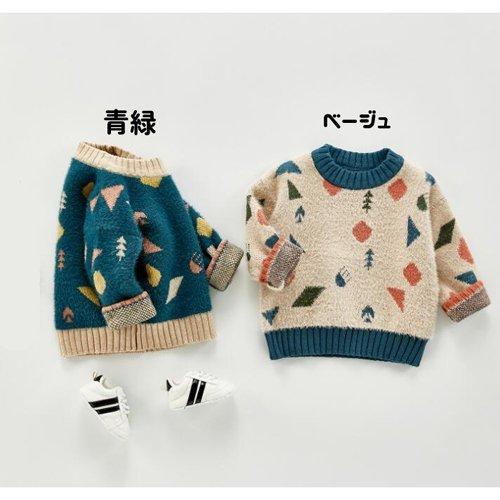 赤ちゃん 長袖 女の子 キッズ カジュアル 柄 ベビー 通園 子供 ジュニア 通学 セーター トップス 普段着 男の子 |  | 01