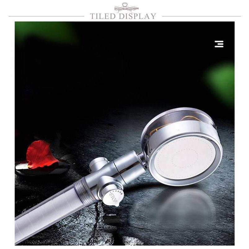 低水圧用 ターボチャージャー 強い シャワーヘッド 節水 増圧 塩素除去