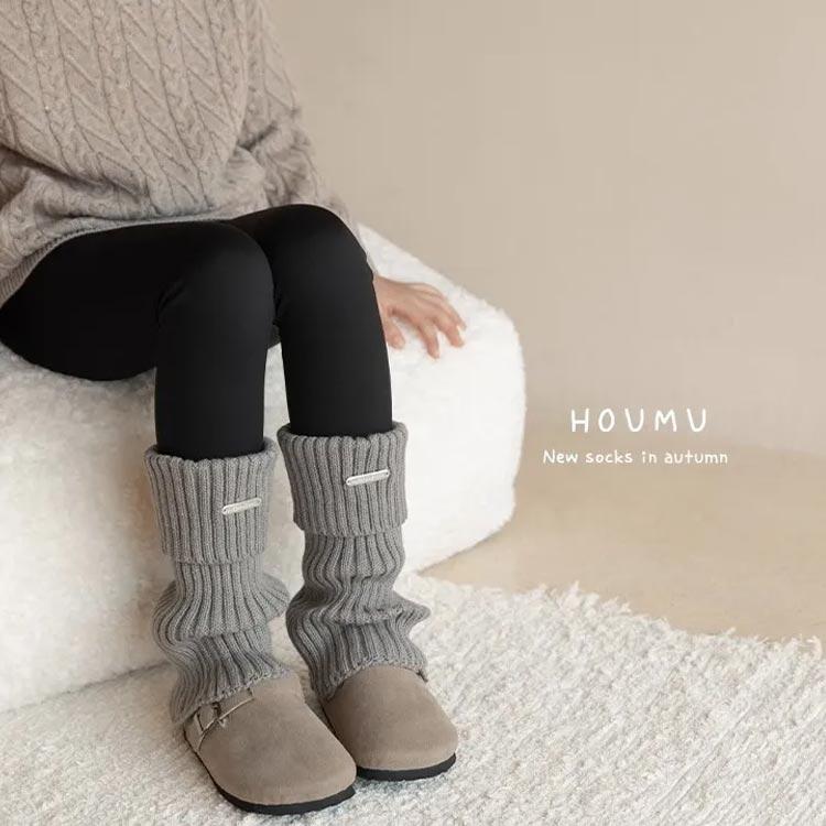 レッグウォーマー 2足セット レディース ハイソックス 通園 ガーリー