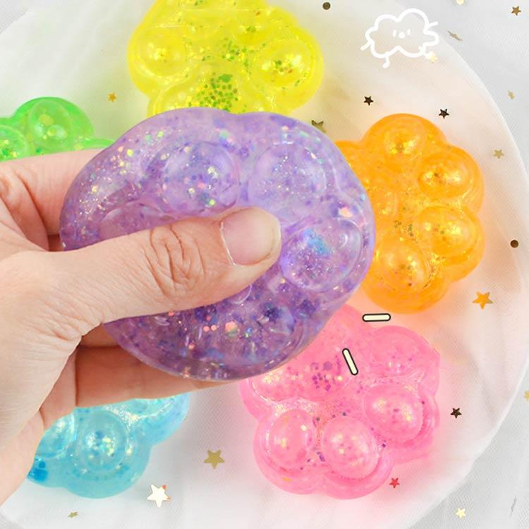 触感 福袋 3点セット スクイーズボール 玩具 握る おもちゃ fidget toy