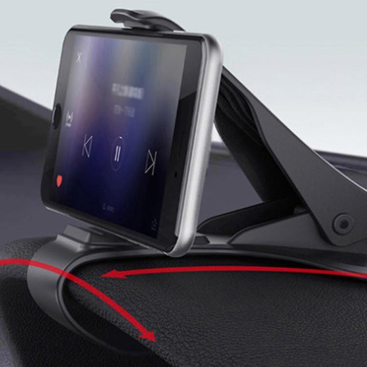 スマホ車載ホルダー クリップ式 車載ホルダー 取り付け簡単 携帯ホルダー 着脱簡単 クリップホルダー 6.5インチまで多機種対応 |  | 01