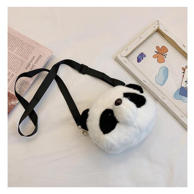 保留中。再お値下げ！パンダモコモコショルダーバック。 保留中。再お値下げ！パンダモコモコショルダーバック。 保留中