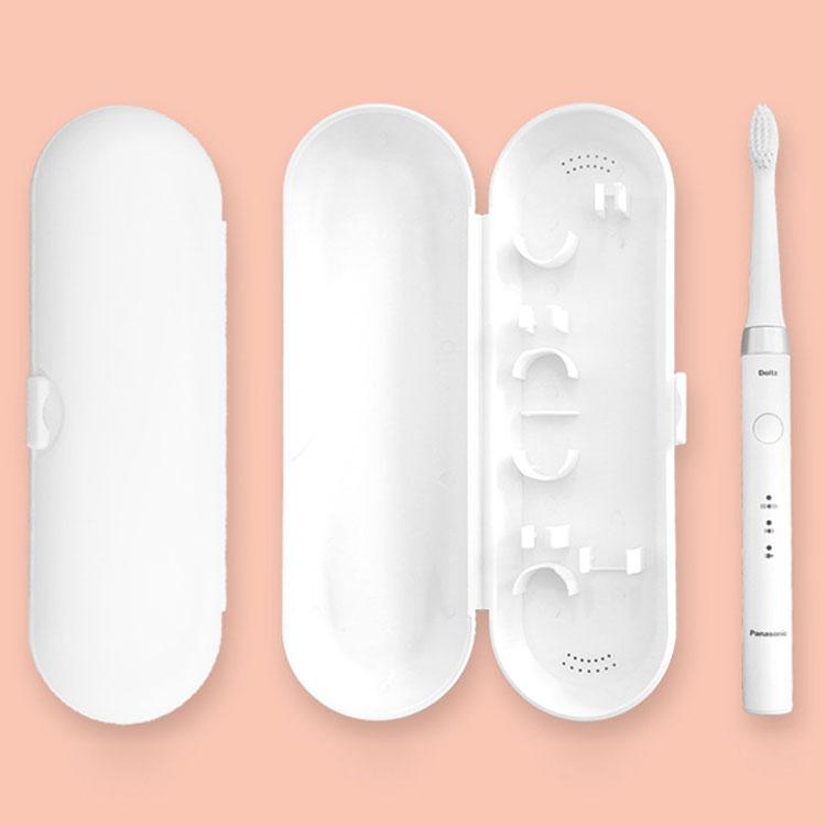 2個入り 電動歯ブラシ 収納ケース 歯ブラシケーストラベル 食品級PP