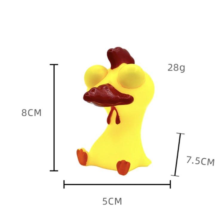 目が飛び出る スクイーズ 6個セット 玩具 面白い ストレス 解消