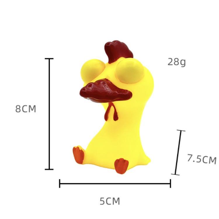 目が飛び出る スクイーズ 6個セット 玩具 面白い ストレス 解消 発散